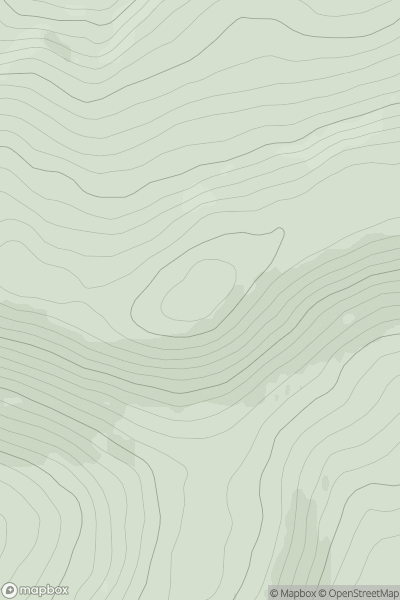 Thumbnail image for Oughtmore (Ucht Mor) [Sperrin Mountains] [H700974] showing contour plot for surrounding peak